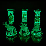 Uv Reactive Dab Rig Beaker Bong