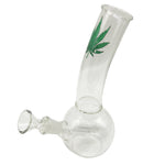 Classic Leaf Beaker Bent Neck Glass Bongs